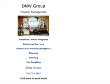 Tablet Screenshot of dnwgroup.com